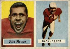 Ollie Matson Football Cards 1957 Topps Prices