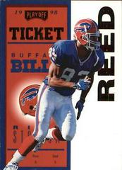 Andre Reed [Red] #8 Football Cards 1998 Playoff Contenders Ticket Prices