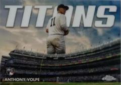 Anthony Volpe Baseball Cards 2023 Topps Chrome Titans Prices