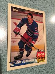 John Ogrodnick Hockey Cards 1990 Topps Team Scoring Leaders Prices