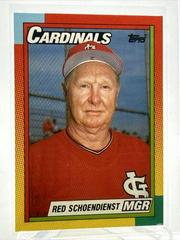 Red Schoendienst Baseball Cards 1990 Topps Traded Tiffany Prices