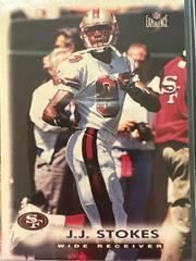 J.J. Stokes #30 Football Cards 1997 Panini Score Board NFL Experience Prices