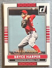 Bryce Harper [Gold Press Proof] Baseball Cards 2015 Donruss Prices
