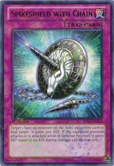 Spikeshield with Chain [Mosaic Rare 1st Edition] BP02-EN214 YuGiOh Battle Pack 2: War of the Giants Prices