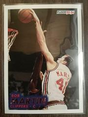 Bob Martin Basketball Cards 1993 Fleer Prices
