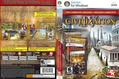 Slip Cover Scan By Canadian Brick Cafe | Civilization IV [Special Edition] PC Games