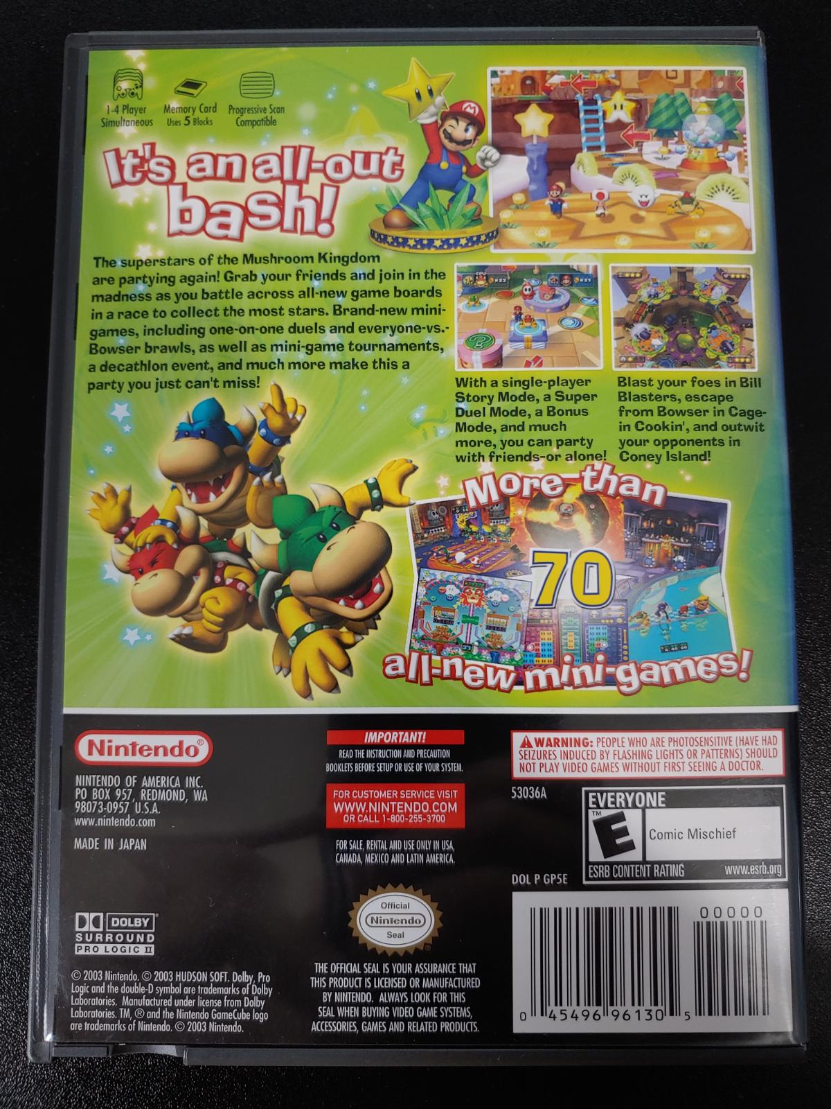 Mario Party 5 | Item, Box, and Manual | Gamecube