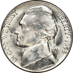1953 [PROOF] Coins Jefferson Nickel Prices