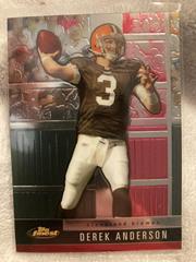 Derek Anderson Football Cards 2008 Topps Finest Prices
