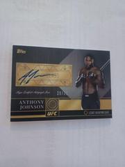Anthony Johnson #TCA-AJ Ufc Cards 2016 Topps UFC Top of the Class Autographs Prices
