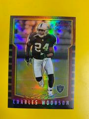 Charles Woodson [Refractor] Football Cards 2000 Bowman Chrome Prices