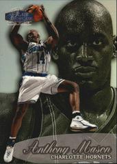 Anthony Mason [Row 3] #72 Basketball Cards 1998 Flair Showcase Prices