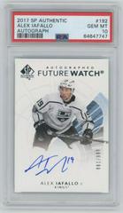 Alex Iafallo [Future Watch Black Silver Ink Autograph] #192 Hockey Cards 2017 SP Authentic Prices