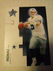 Tony Romo #1 Football Cards 2007 Leaf Rookies & Stars Prices