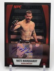 Nate Marquardt [Black] Ufc Cards 2011 Topps UFC Title Shot Contenders Autographs Prices