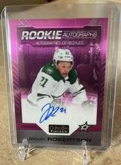 Jason Robertson [Matte Pink] Hockey Cards 2020 O Pee Chee Platinum Rookie Autographs Prices