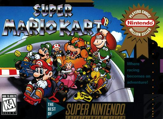 Super Mario Kart [Player's Choice] Cover Art
