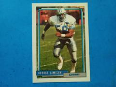 George Jamison Football Cards 1992 Topps Prices