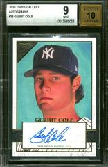 Gerrit Cole [Autograph] #36 Baseball Cards 2020 Topps Gallery Prices