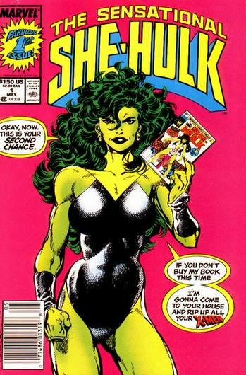 Sensational She-Hulk #1 (1989) Cover Art