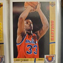 Larry Stewart #R39 Basketball Cards 1991 Upper Deck Rookie Standouts Prices