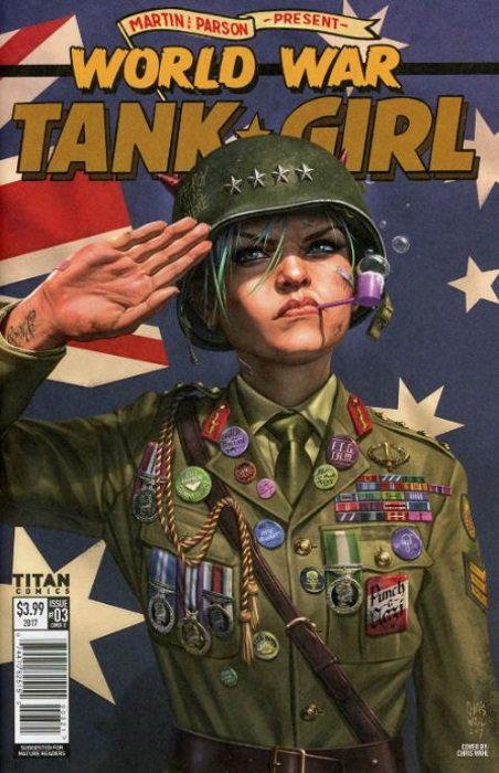 World War Tank Girl [Wyall] #3 (2017) Comic Books World War Tank Girl