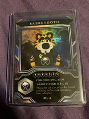 Sabretooth [Sparkle] Hockey Cards 2021 Upper Deck MVP Mascots Gaming Prices