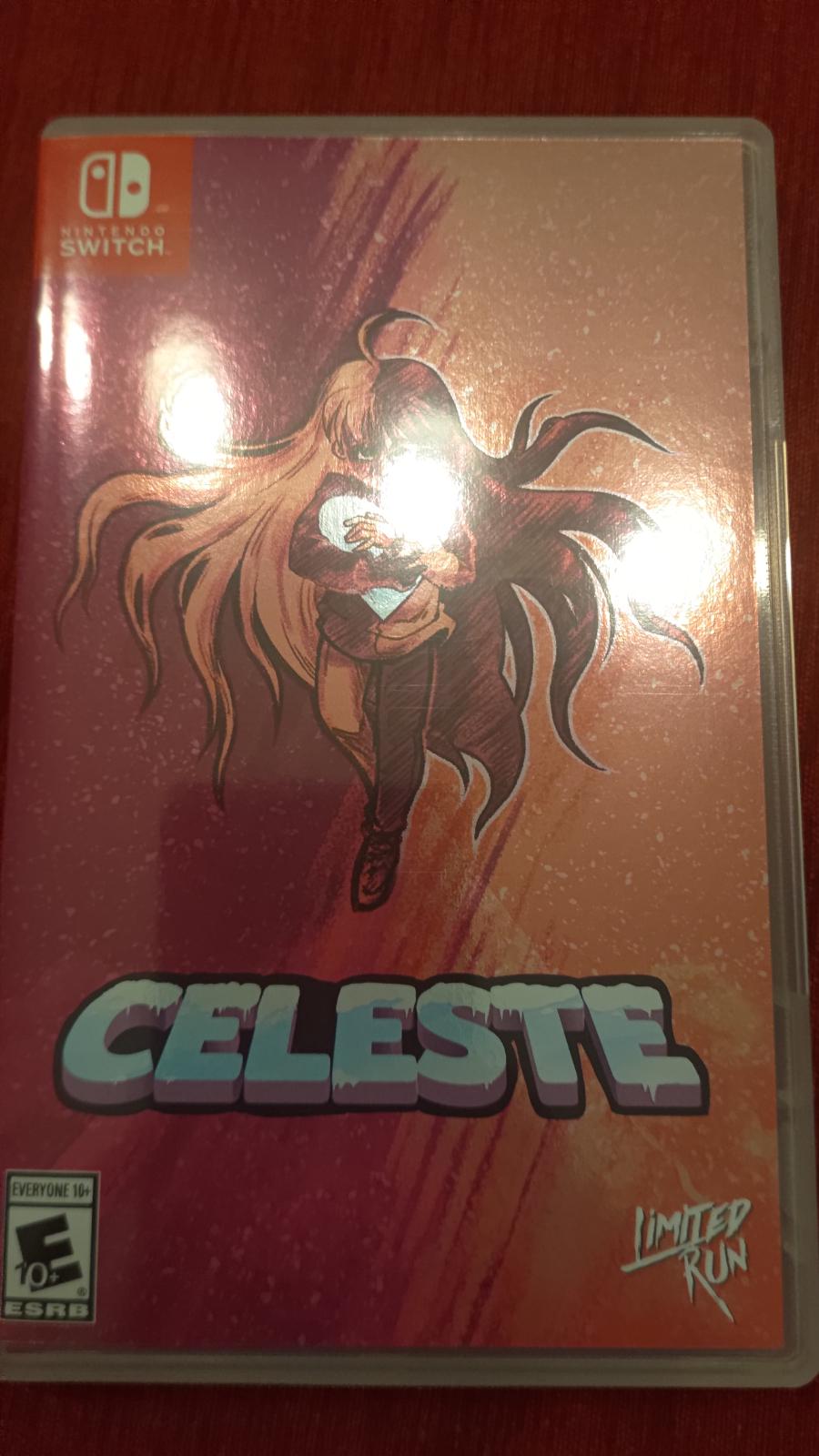 Celeste Item, Box, and Manual Nintendo Switch