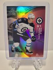 Cole Perfetti [Ruby] Hockey Cards 2021 Upper Deck Triple Dimensions Reflections Prices