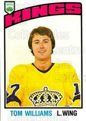 Tom Williams #319 Hockey Cards 1976 O-Pee-Chee Prices