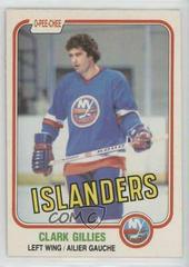 Clark Gillies Hockey Cards 1981 O-Pee-Chee Prices