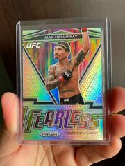 Max Holloway [Silver] Ufc Cards 2021 Panini Prizm UFC Fearless Prices