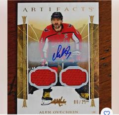 Alex Ovechkin [Material Autograph Gold] Hockey Cards 2022 Upper Deck Artifacts Prices