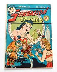 Sensation Comics #40 (1945) Comic Books Sensation Comics Prices