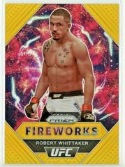 Robert Whittaker [Gold] #14 Ufc Cards 2021 Panini Prizm UFC Fireworks Prices