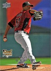 Wesley Wright #728 Baseball Cards 2008 Upper Deck Prices