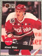 Alan May Hockey Cards 1991 Pro Set Prices
