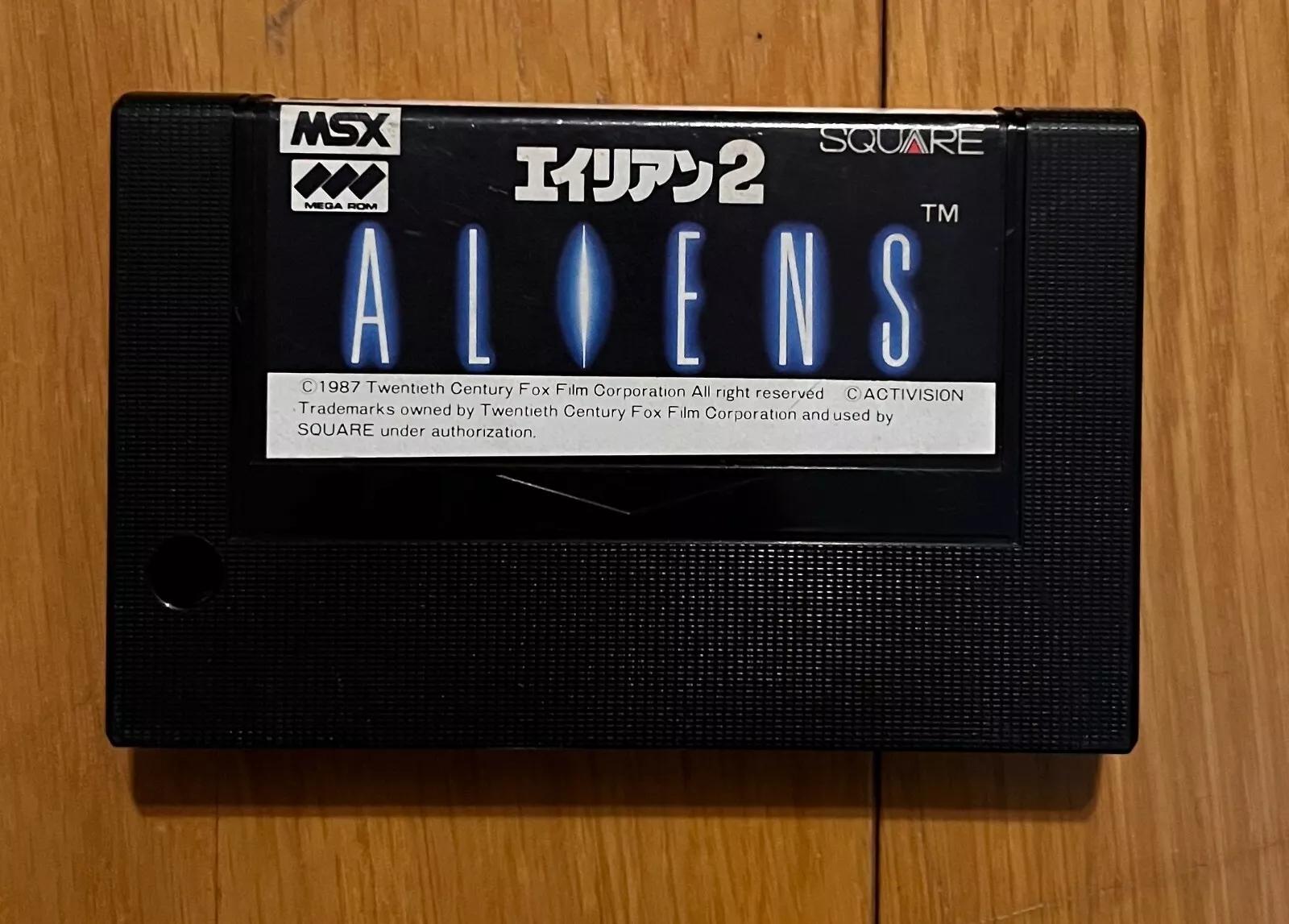 Aliens 2 JP MSX