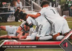 St. Louis City SC #8 Soccer Cards 2023 Topps MLS Prices