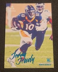 Jerry Jeudy[Teal] #205 Football Cards 2020 Panini Chronicles Luminance Prices