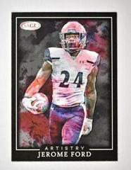 Jerome Ford #ART-JF Football Cards 2022 Sage Hit Artistry Prices