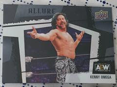 Kenny Omega [Black Rainbow] #122 Wrestling Cards 2022 Upper Deck Allure AEW Prices
