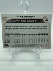 Back Of Card | Alex Bregman Baseball Cards 2022 Topps