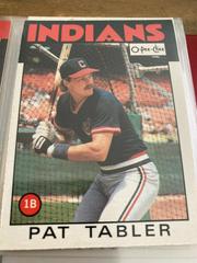 Pat Tabler #66 Baseball Cards 1986 O Pee Chee Prices