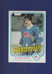 Alain Cote Hockey Cards 1981 O-Pee-Chee Prices