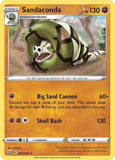 Sandaconda #82 Pokemon Battle Styles