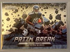 Treylon Burks Football Cards 2022 Panini Prizm Break Prices