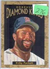 Kirby Puckett Baseball Cards 1995 Panini Donruss Diamond Kings Prices