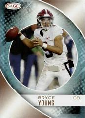 Bryce Young [Gold] #101 Football Cards 2023 Sage Prices