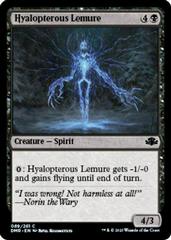Hyalopterous Lemure #89 Magic Dominaria Remastered Prices